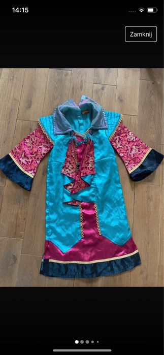 Strój kostium przebranie piraci z Karaibów Disney 5-7 lat 122