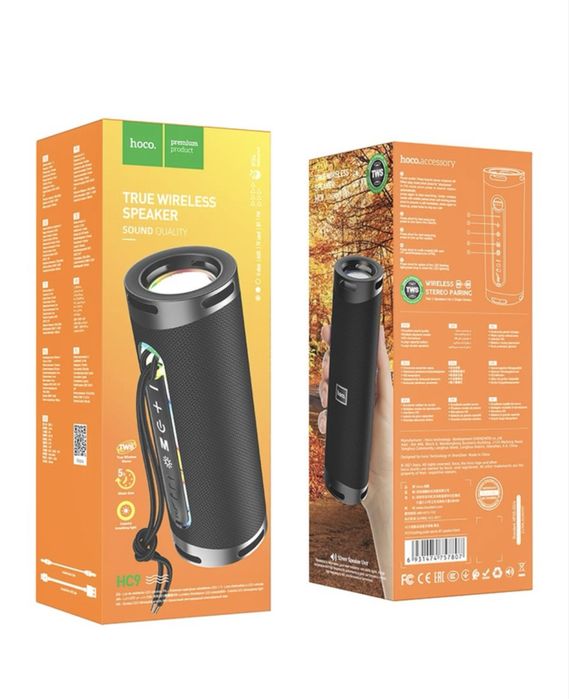 Портативная Беспроводная Bluetooth Колонка Hoco HC9