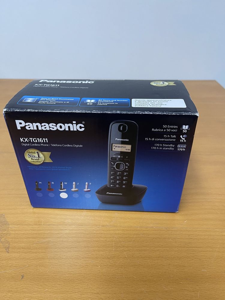 Bezprzewodowy telefon stacjonarny Panasonic