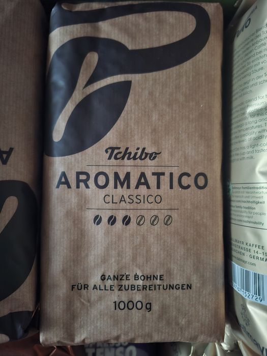 Kawa ziarnista tchibo aromatico clasico