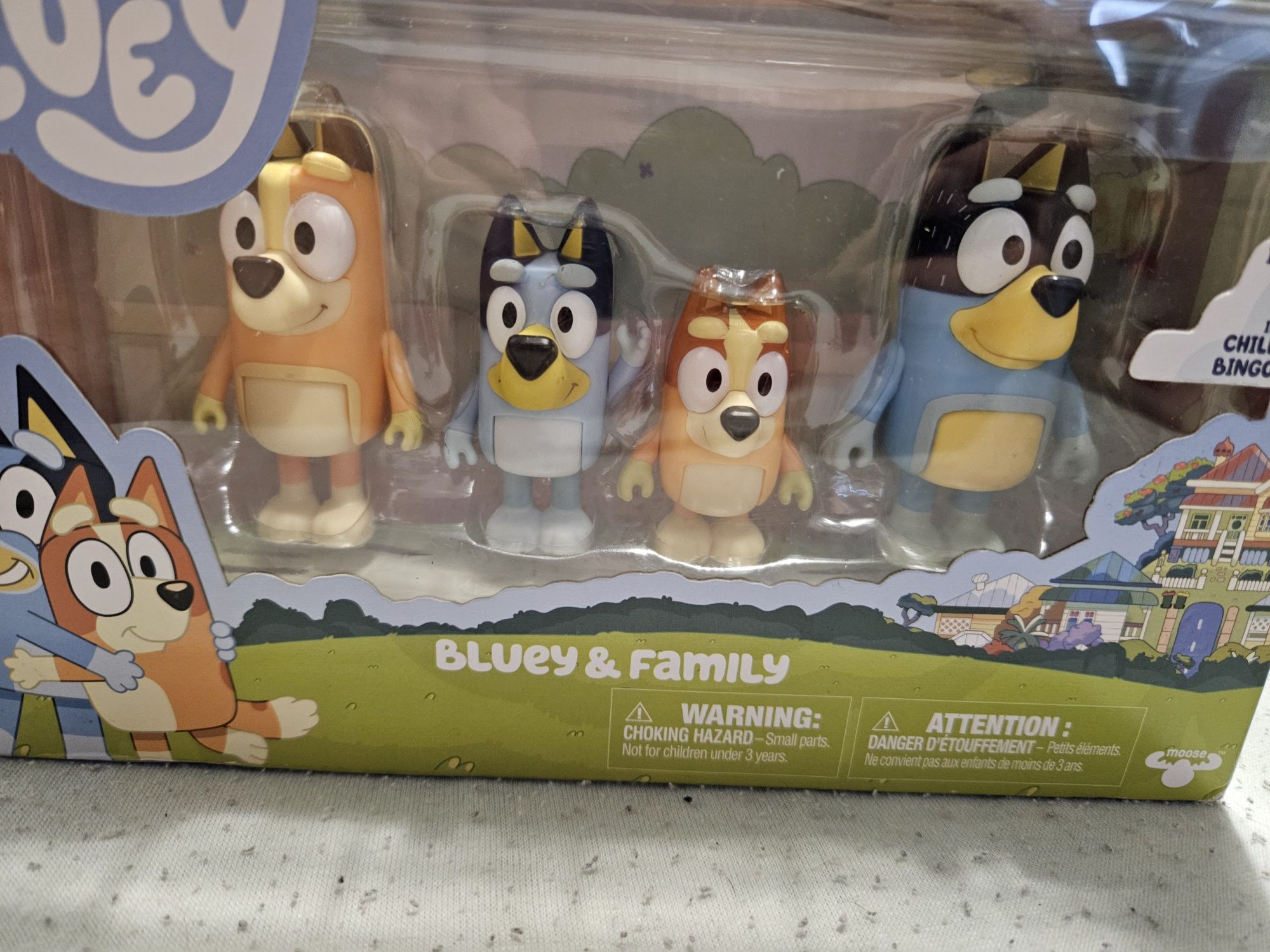 Bluey & Family 4 figurki