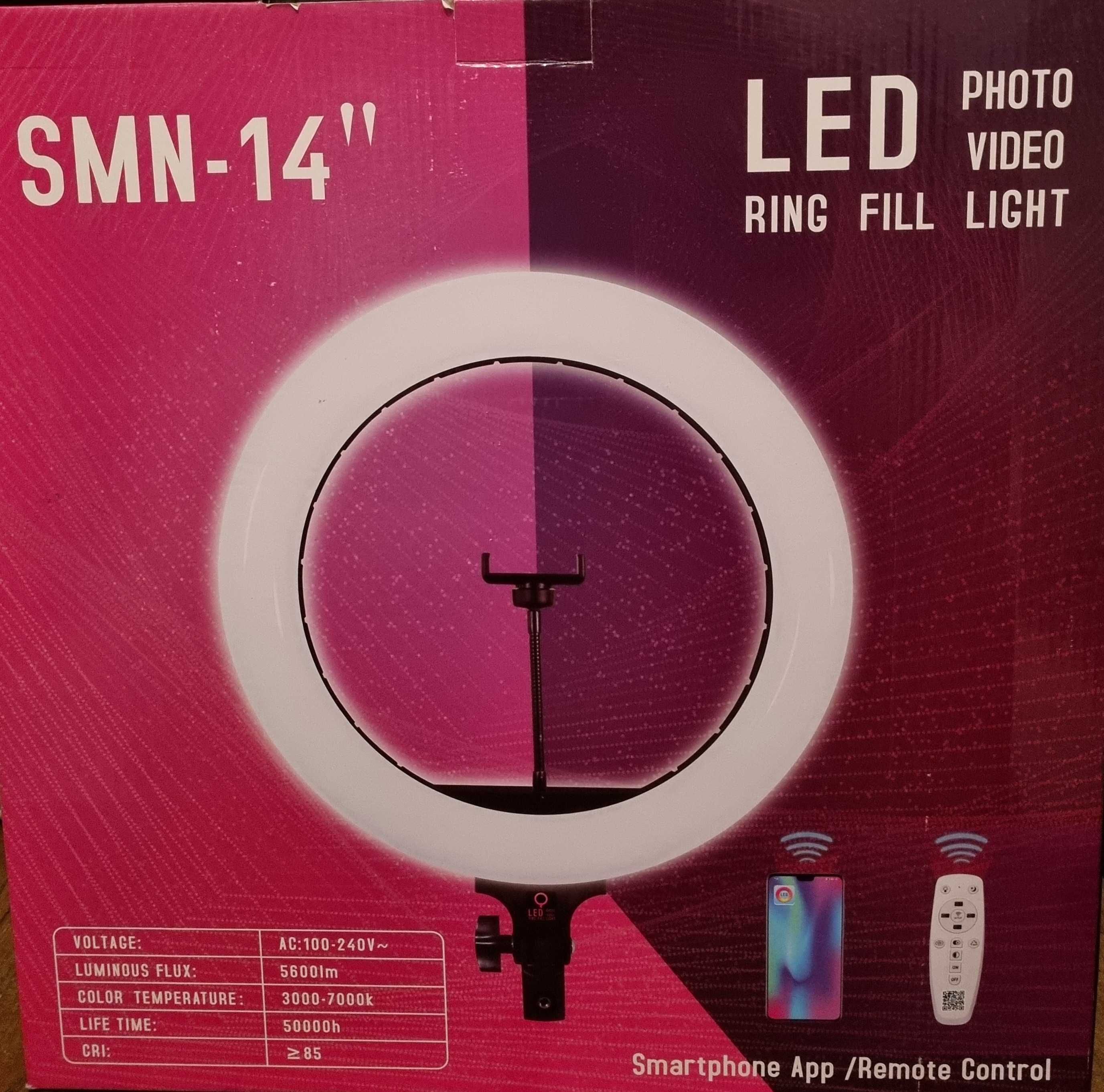 Kit de iluminação e áudio para gravação de video