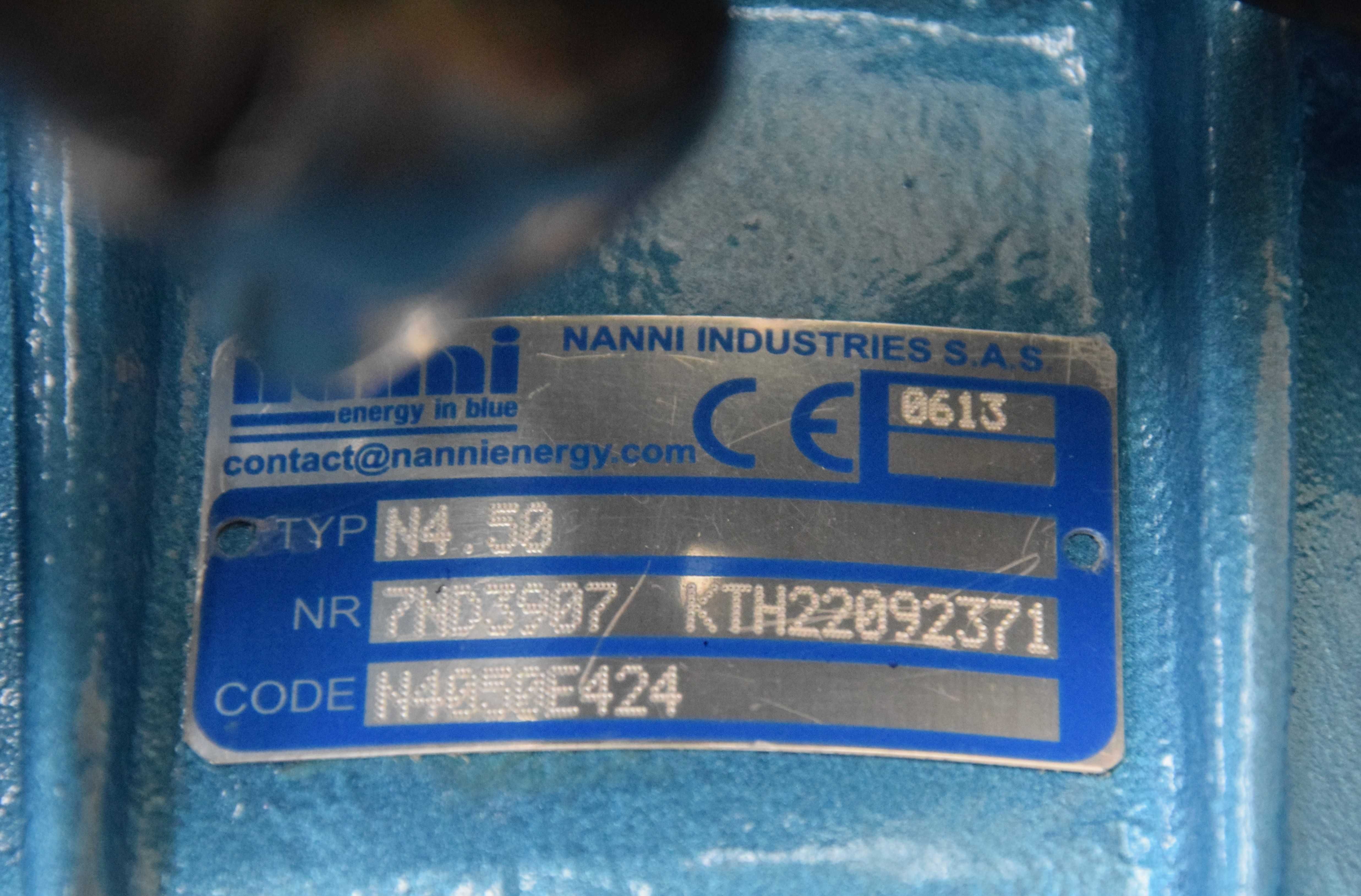 Silnik Nanni N4.50 z przekładnią TM345A 2.5R