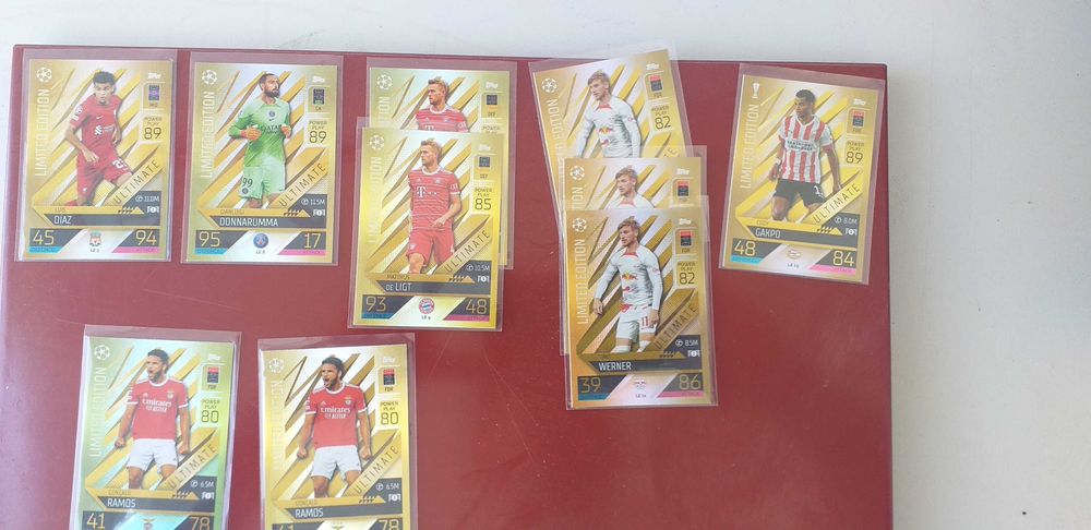 Cartas TOPPS Match Attax 22/23 EXTRA (Champions, Europa e Conferencia)