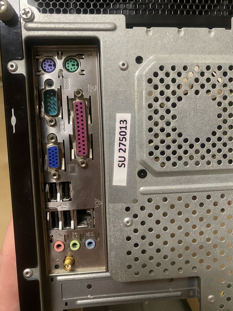 Материнка ASUS P5B-MX + E2180 + 2ГБ DDR2 + HD 2600 XT