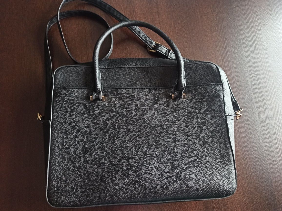 Torba na laptopa Wittchen 14" Eko skóra czarny