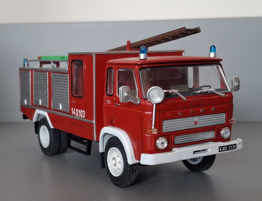 Star 29 straż GMB 2/9 model kultowe ciężarówki z epoki prl deagostini