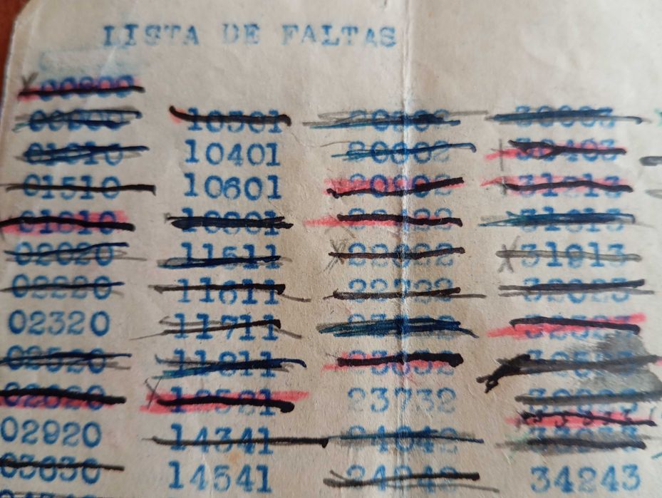 Grande colecção de bilhetes da Carris, CAPICUAS