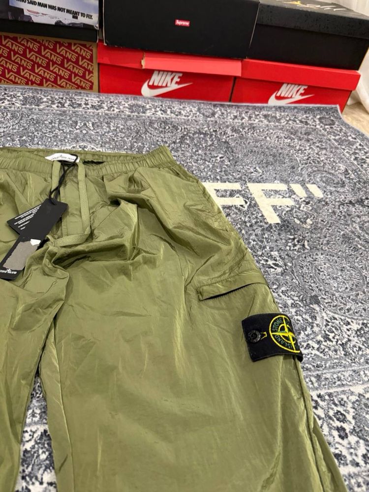 Штаны карго stone island nylon metal cargo pants