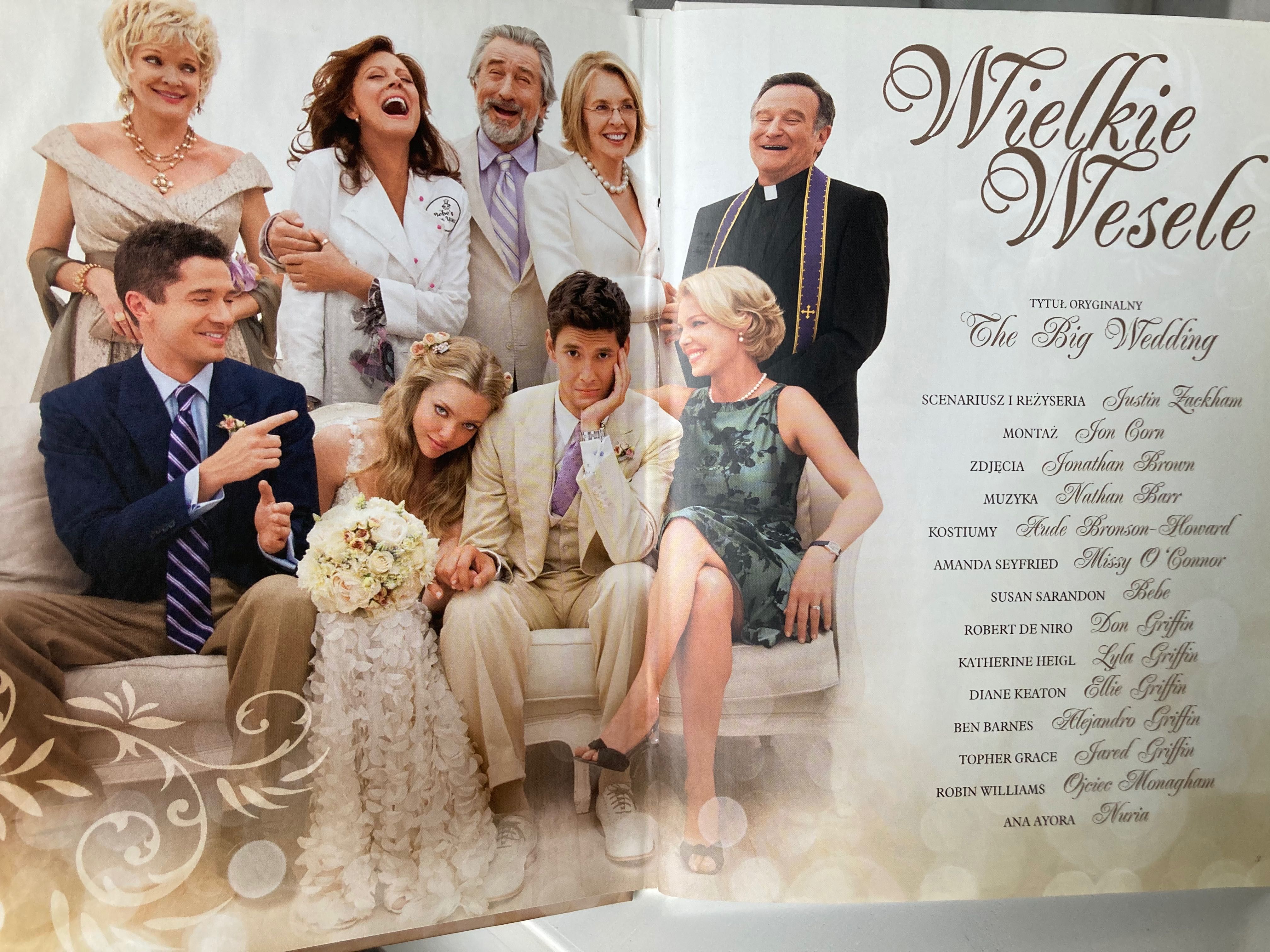 Wielkie wesele/ The Big Wedding dvd