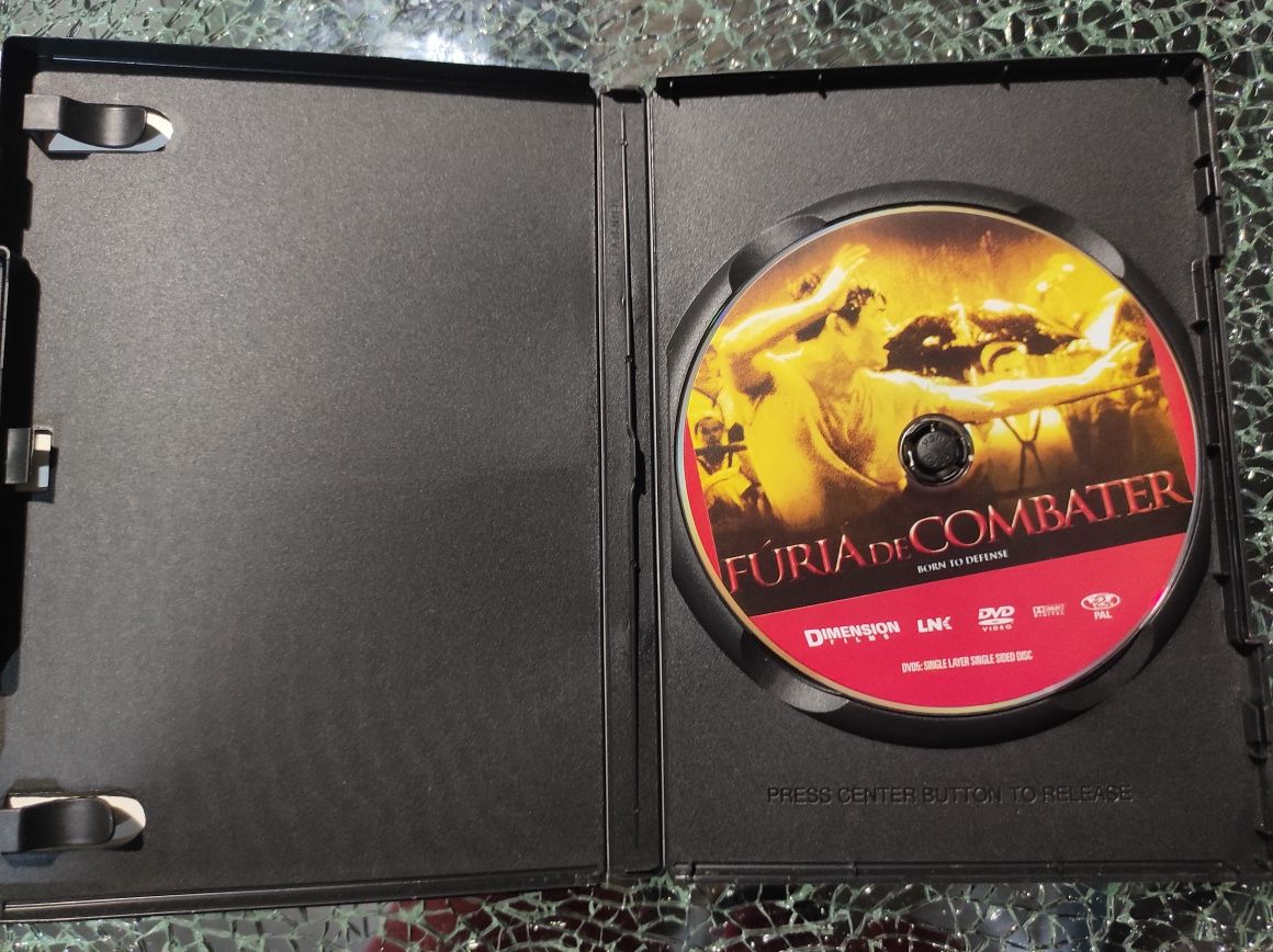 DVD Fúria de Combater de Jet Li