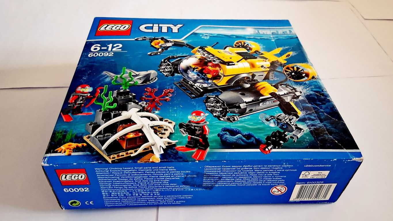 LEGO City Deep Sea Explorers 60091 Deep Sea Starter Set selado