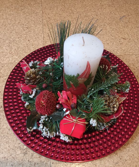 Centro de mesa natalício