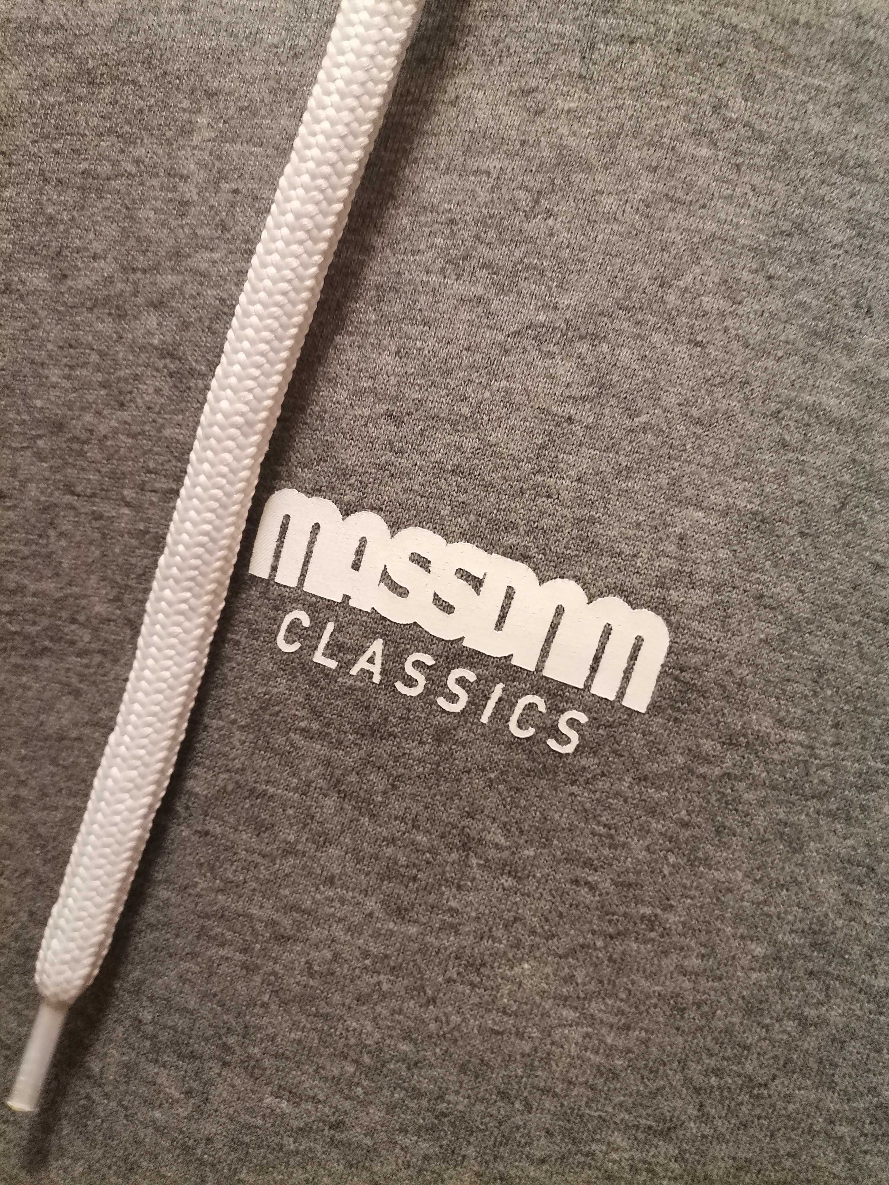 Bluza Mass DNM Classic szara z kapturem
