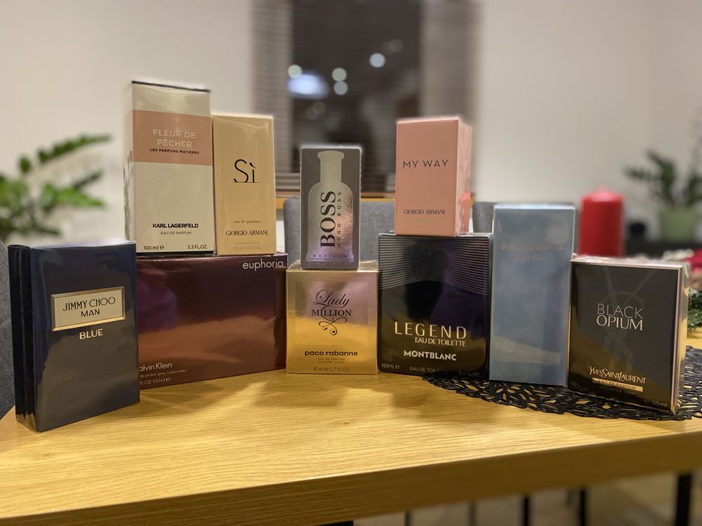 Nowe oryginalne perfumy dla kobiet i mezczyzn