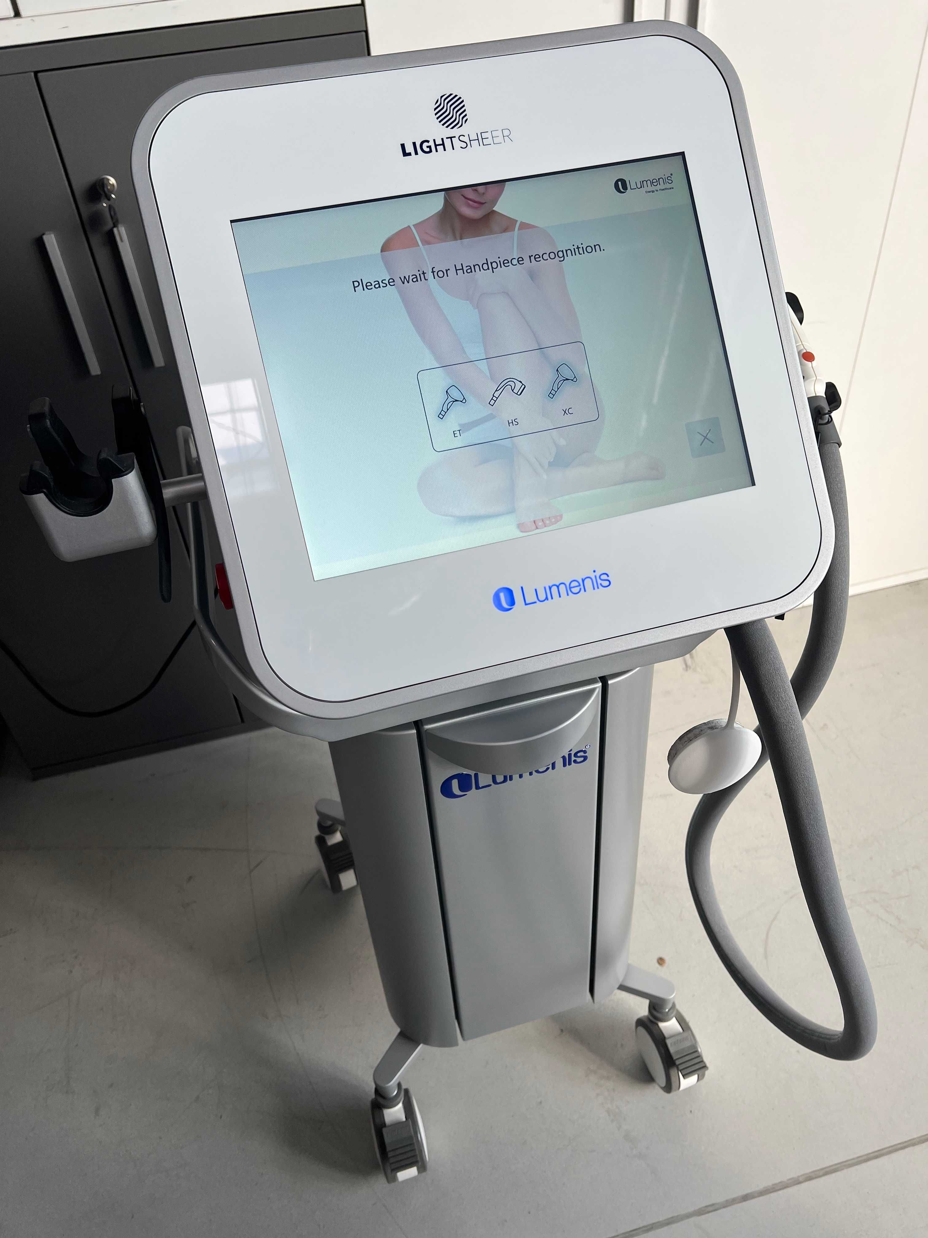 Lumenis Lightsheer Quattro +Handpiece ET 805 +Handpiece HS 805 demo