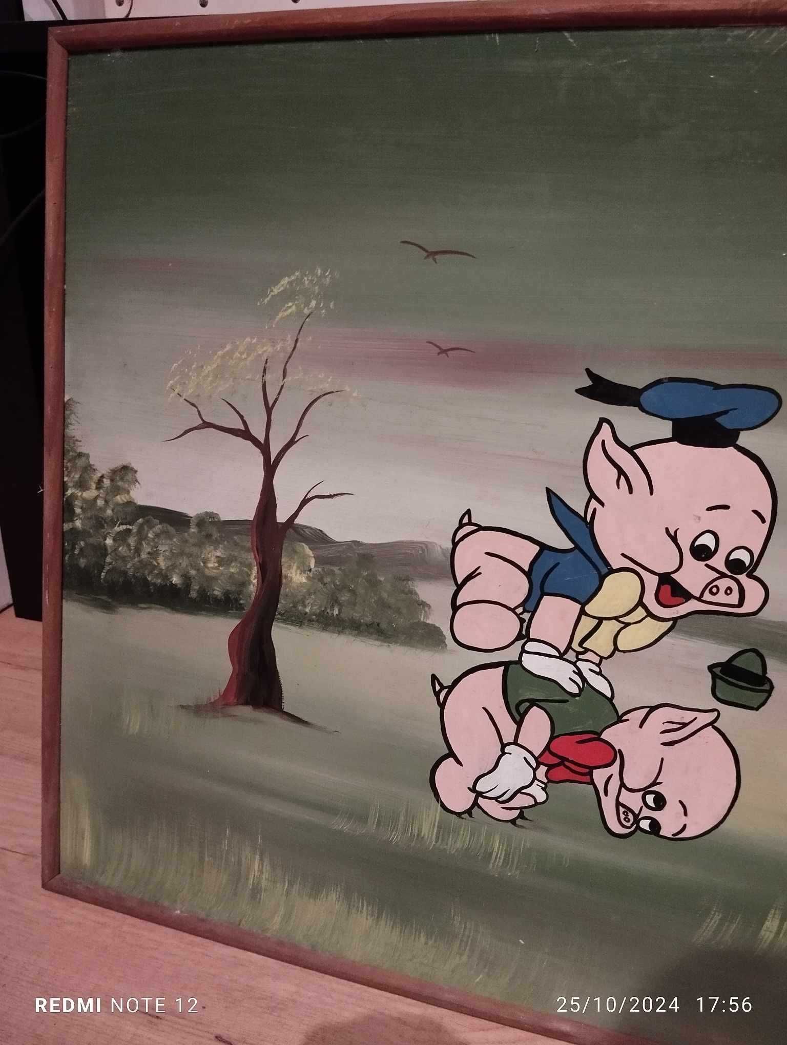 Pintura original de Adelaide Matoso - 1979