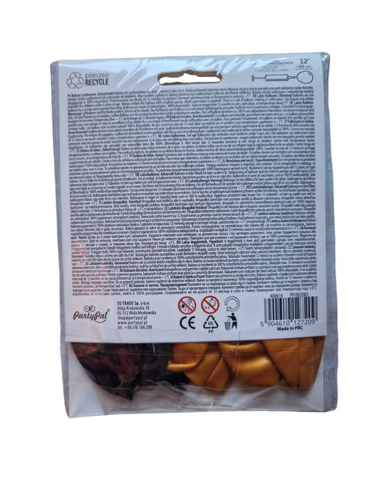 Balony na 30-te urodziny 10 sztuk