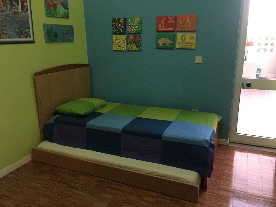 Quarto de Criança / Berço Transformável Completo e CAMA EXTRA colchão