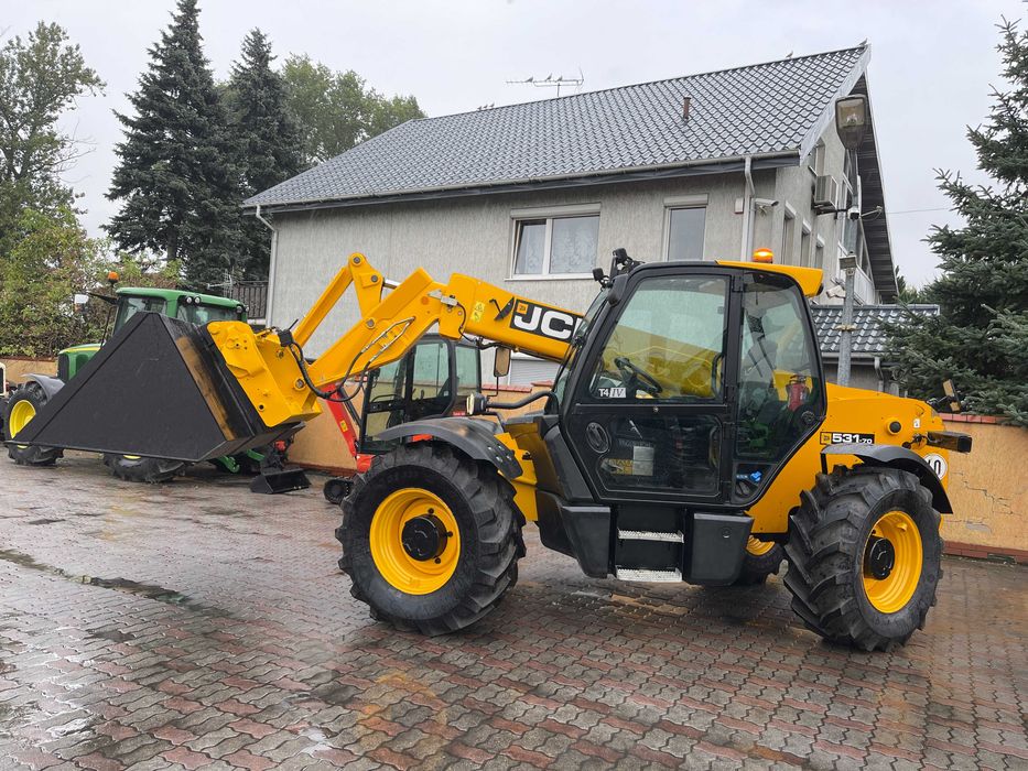 Ładowarka teleskopowa Jcb 531-70 AGRI_2017 ROK_Klima_5600 MTG_Piękna!