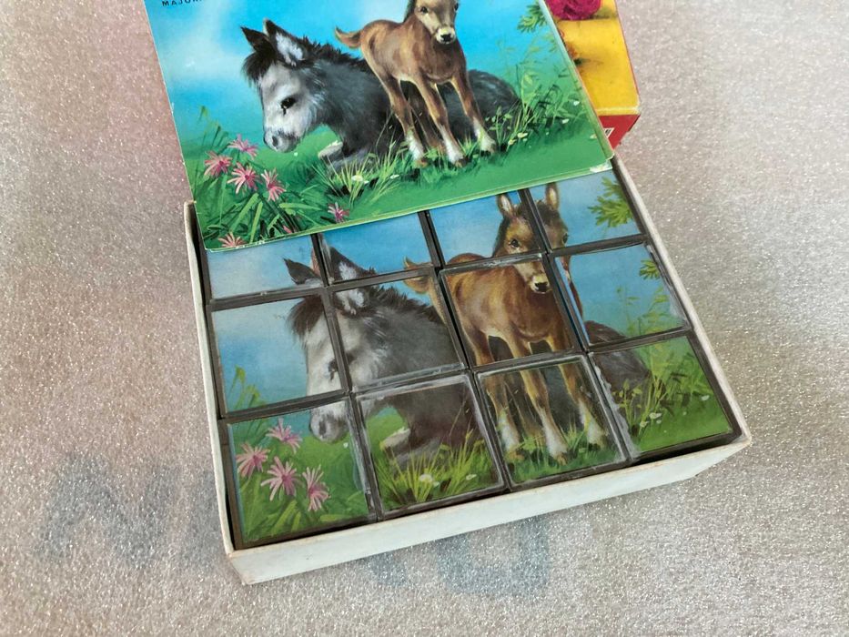 Jogo de Cubos da marca Majora Antigo