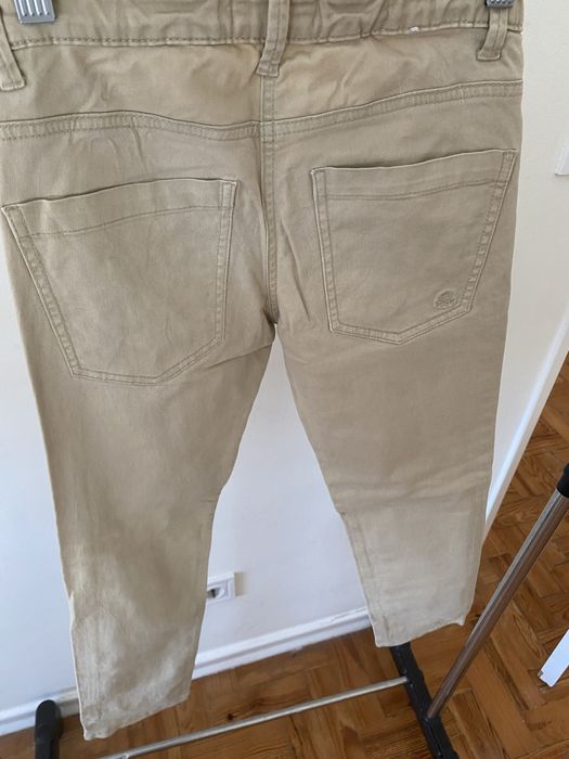 United Colors of Benetton Calça de tecido bege