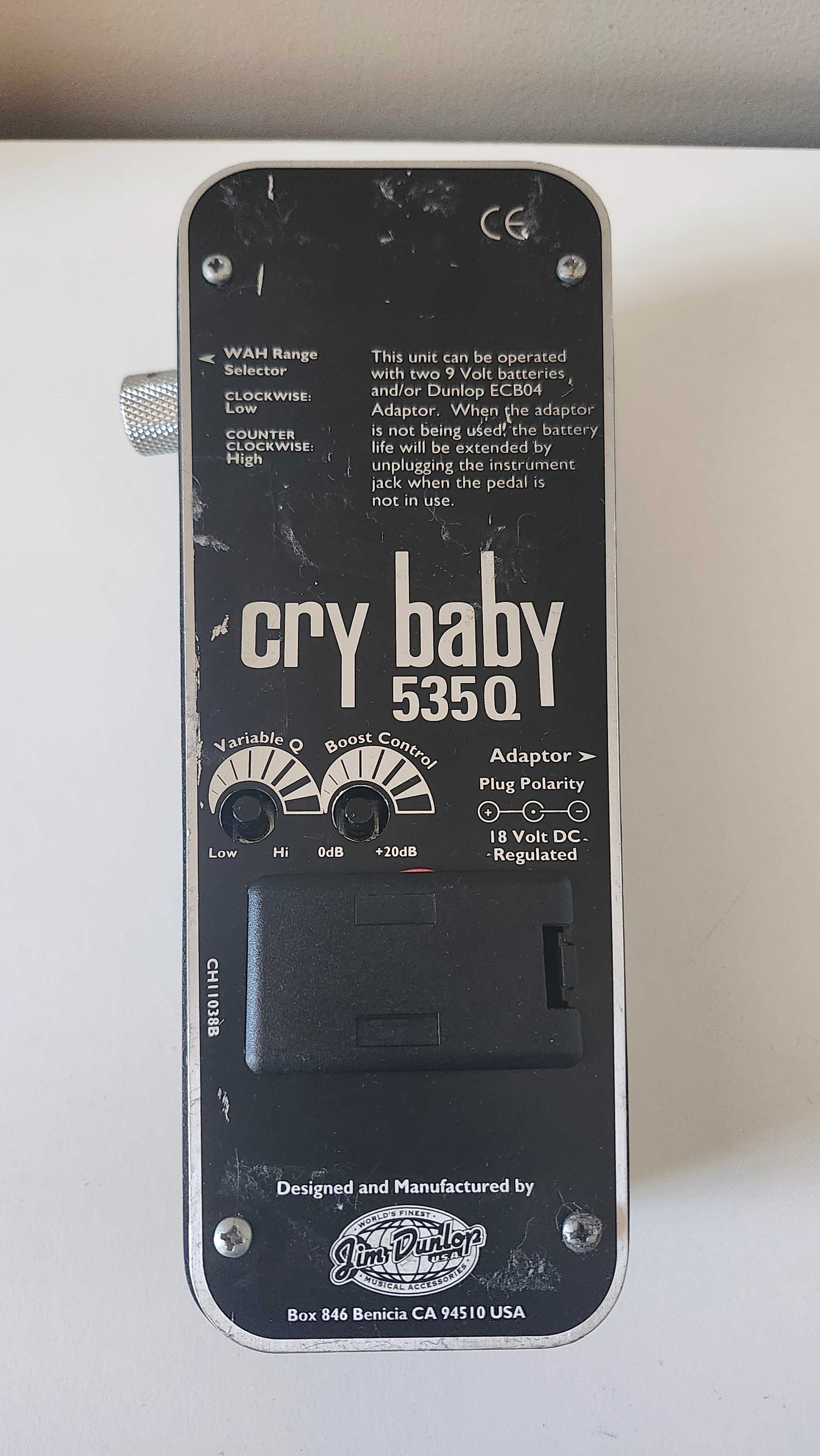 Wah crybaby 535q
