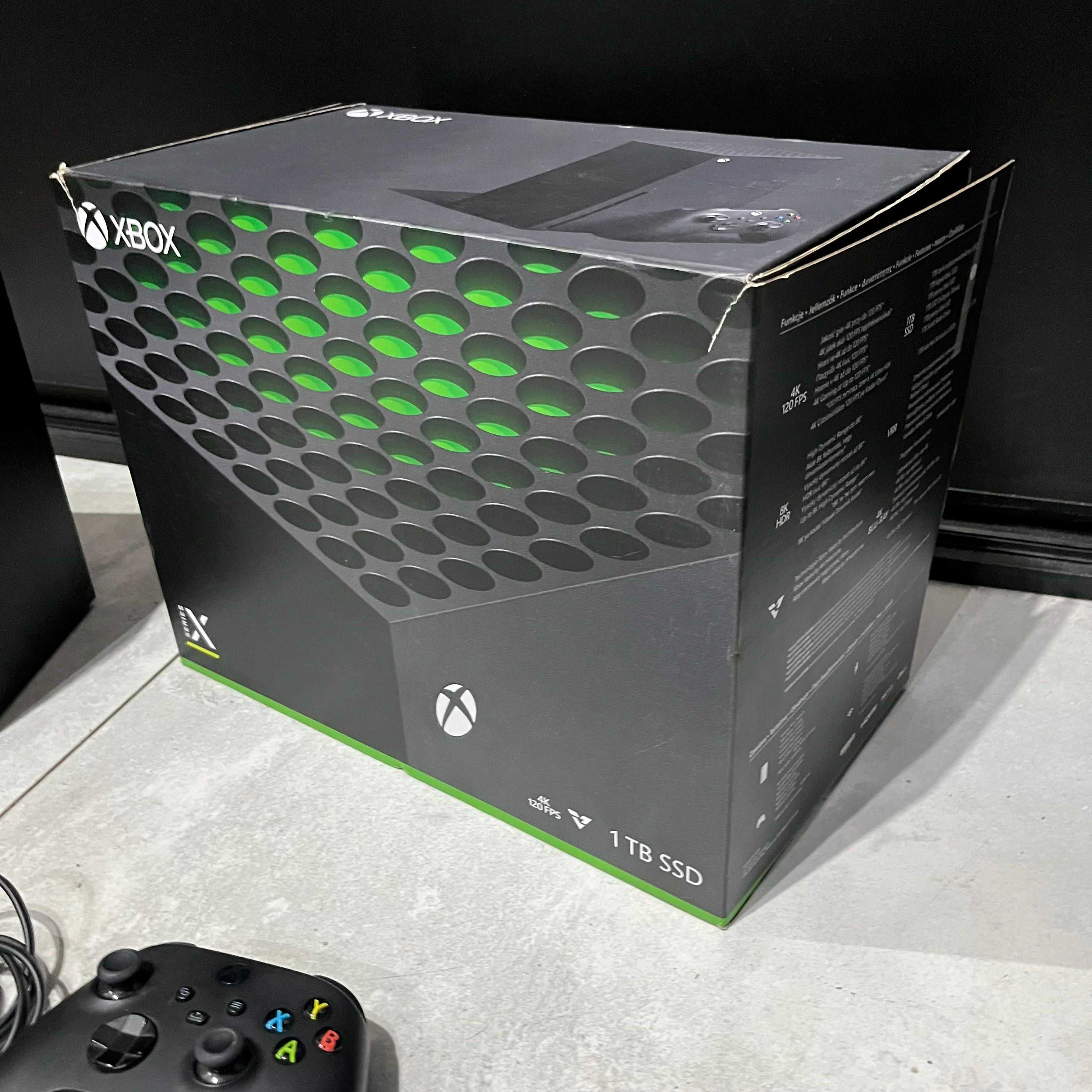 Konsola XBOX Series X Pełny zestaw | Sprawna | 6MSC Gwarancji | Firma