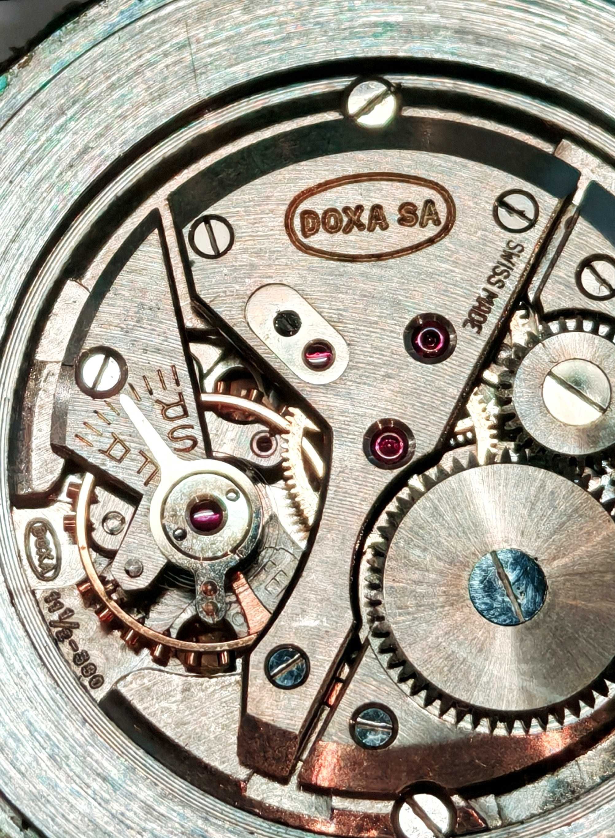 Zegarek Doxa AntiMagnetic JUMBO XL Swiss Mechaniczny nakręcany Vintage