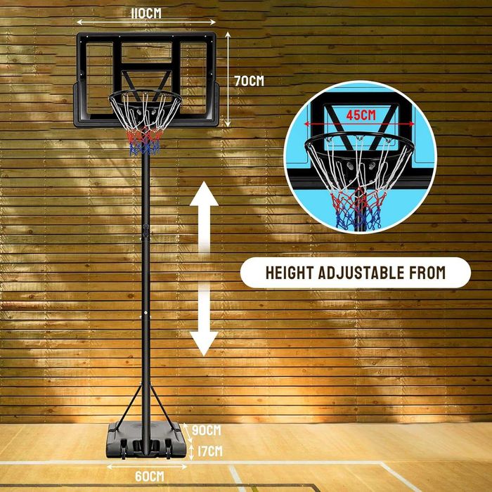 Nowy kosz do koszykówki / basketball / gra w kosza / tablica !N226!