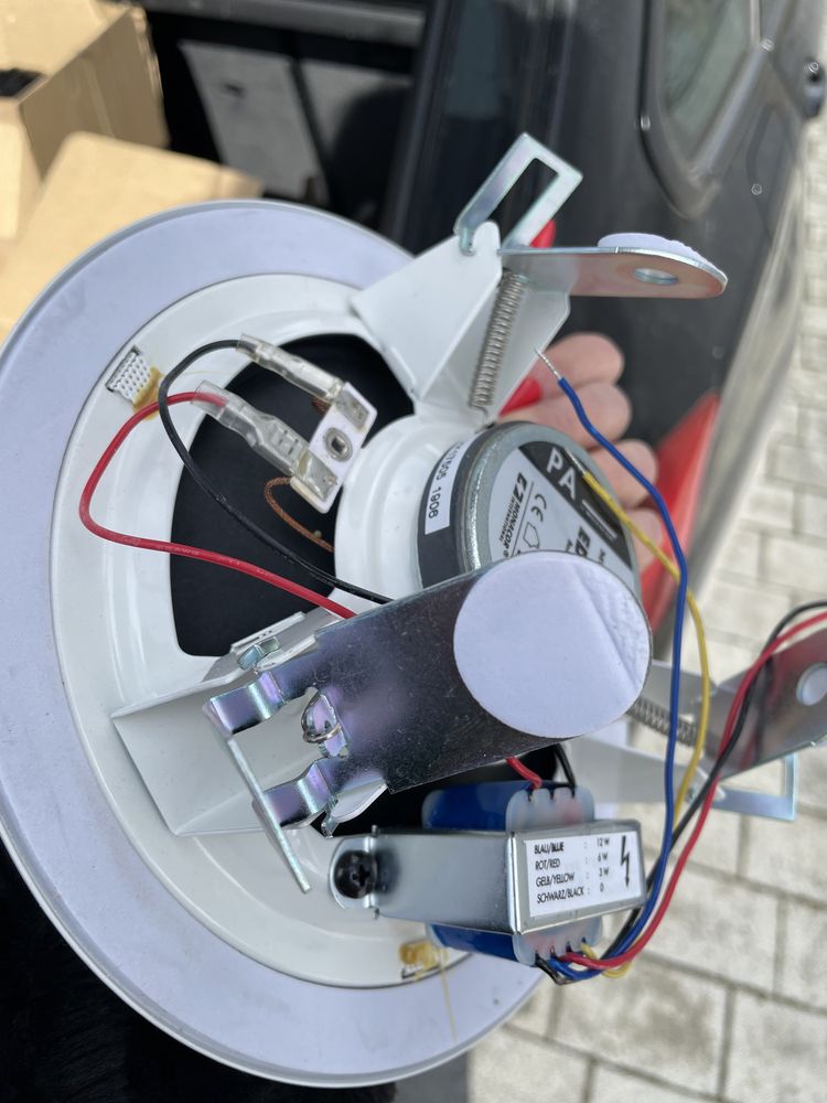 Glośnik sufitowy MONACOR EDL612 jak nowy