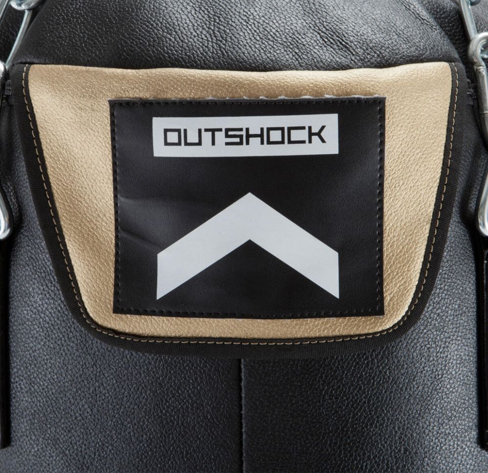 Saco de box Outshock + suporte de parede