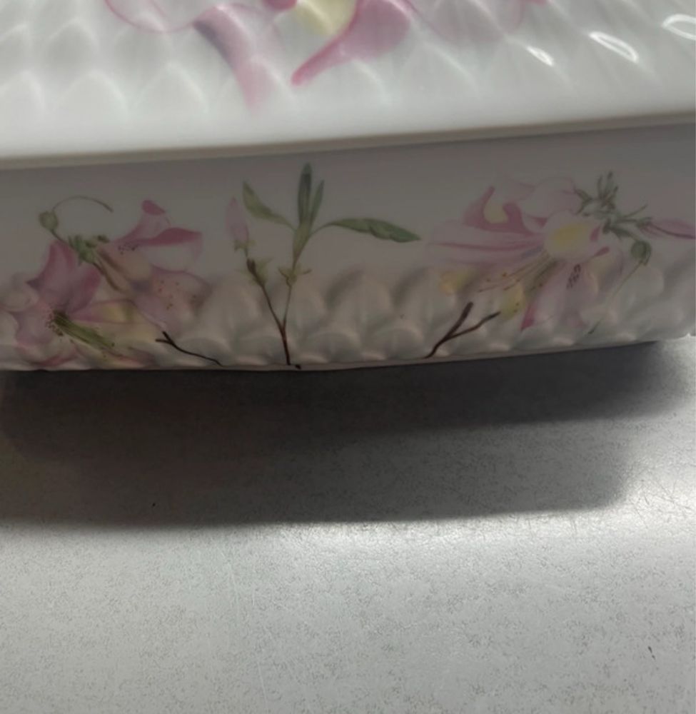 Caixa com tampa Bernardaud Limoges Bocage