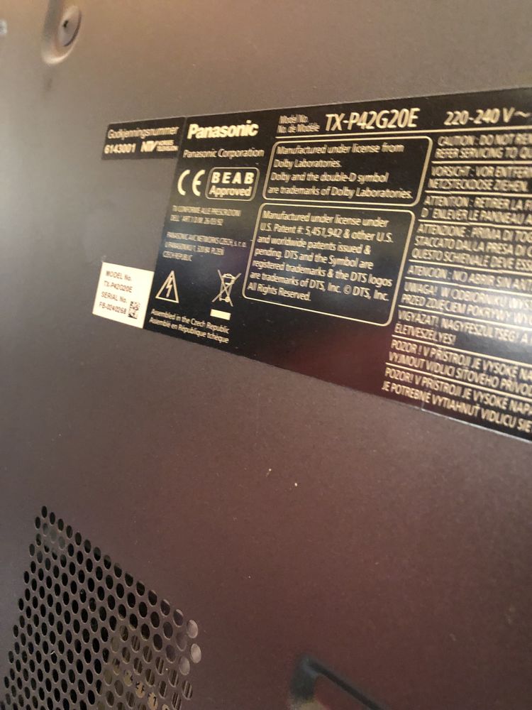 Telewizor Panasonic 42 cale.