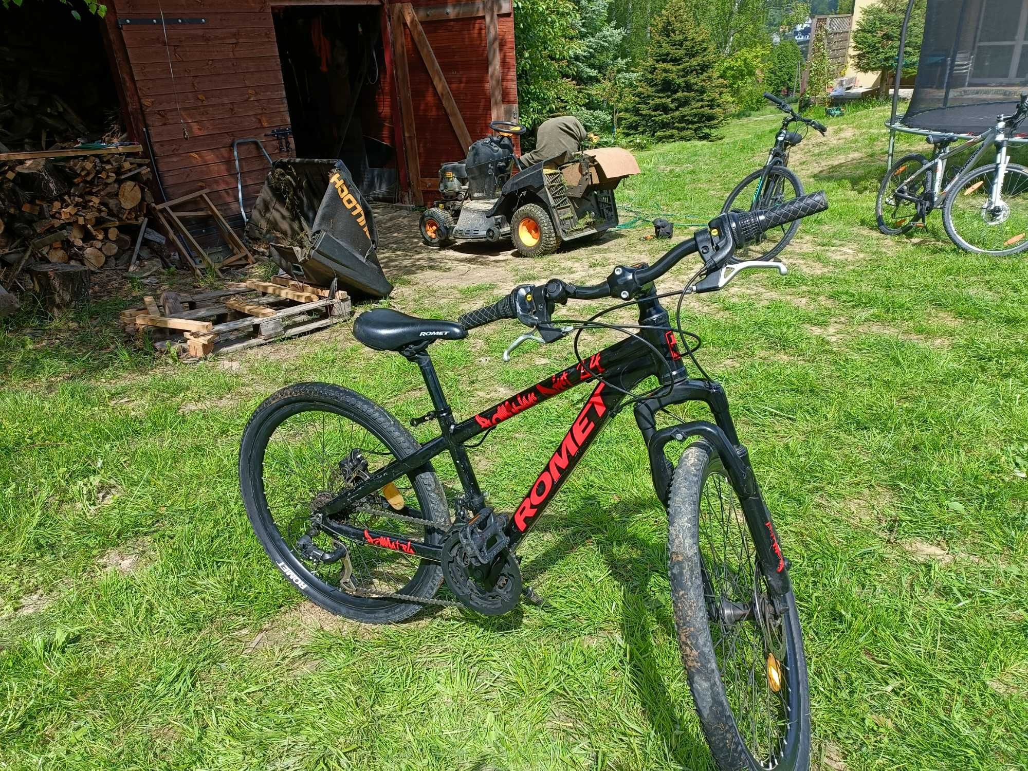 Sprzedam dziecięcy rower górski aluminiowy 24cale