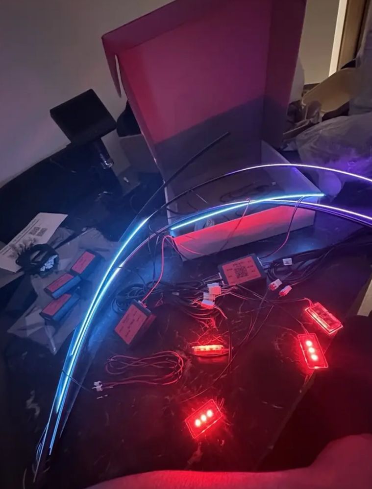 Підсвітка салону авто 18 в 1 В НАЯВНОСТІ Ambient light symphon rainbow