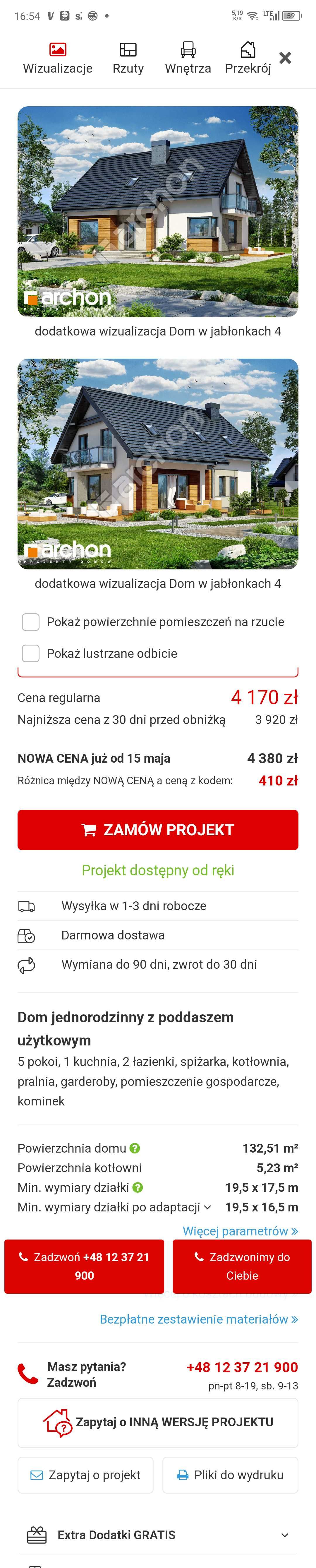 Do sprzedania działka budowlana Tyniec -Kraków