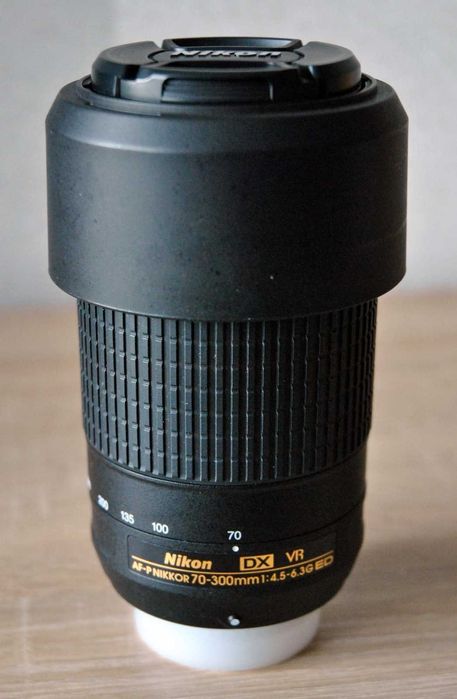 Teleobiektyw do Nikona
- AF-P 70-300mm ze stabilizacją VR