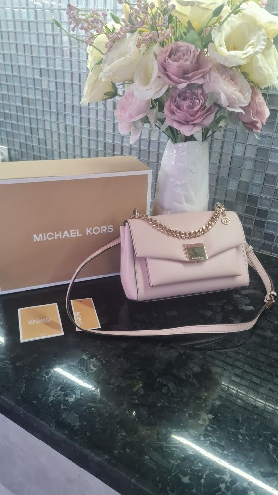 Шкіряна сумочка Michael kors lita