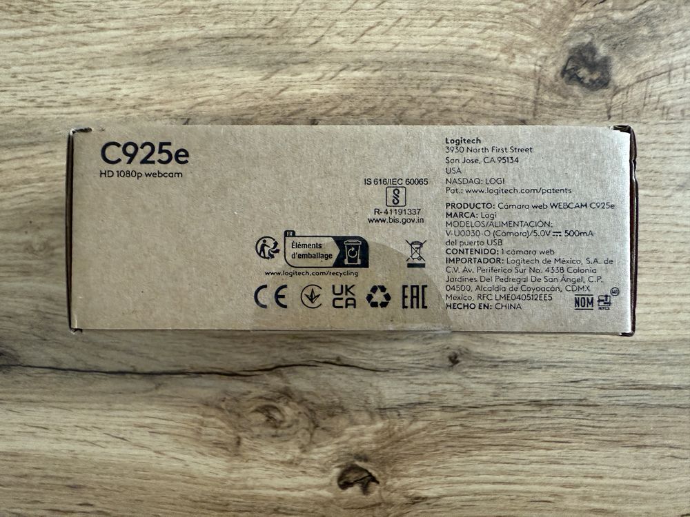 Nowa kamerka Logitech C925e