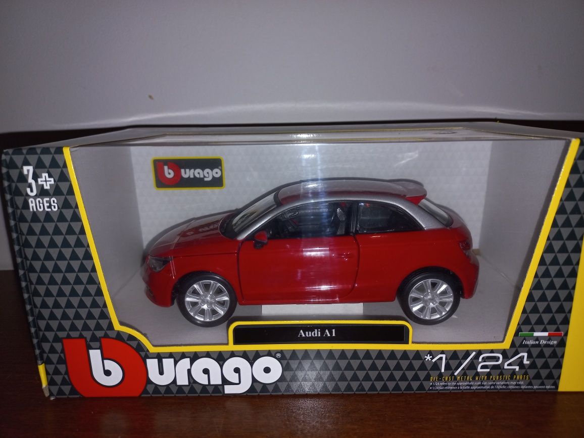 Bburago Audi A1, skala 1:24