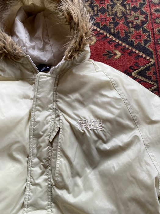Southpole Куртка Аляска з хутром y2k rap sk8 hip hope