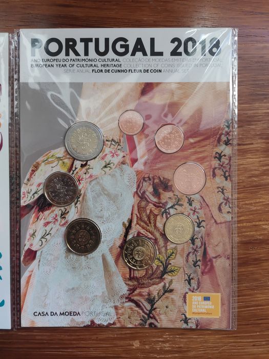 Série de moedas anual em FDC - 2018