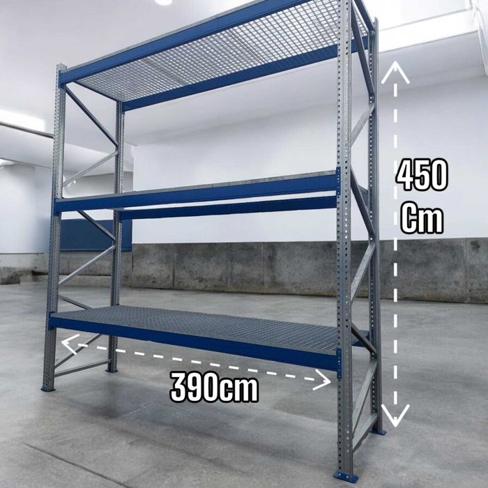 Regały magazynowe paletowe półkowe przemysłowe