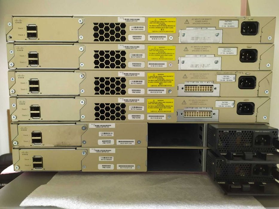 Гігабітний комутатор PoE+ Cisco Catalyst С6800IA-48, 2x10G SFP+
