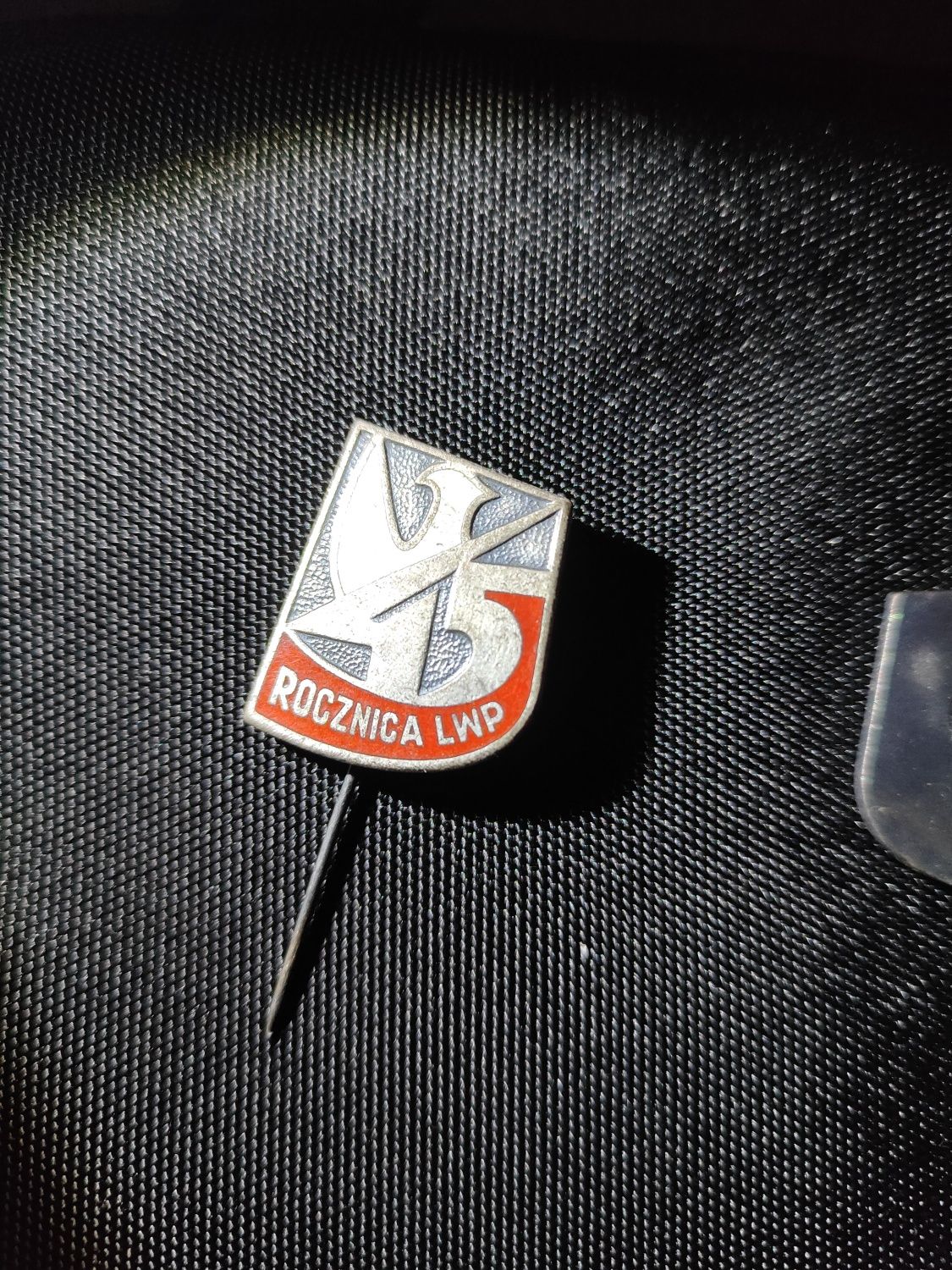 Odznaka wpinka PRL 45 rocznica lwp ludowego wojska polskiego