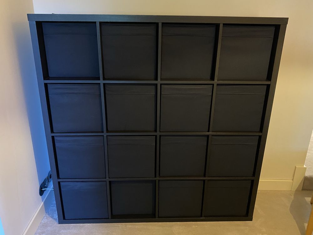 Estante Ikea KALLAX preto
