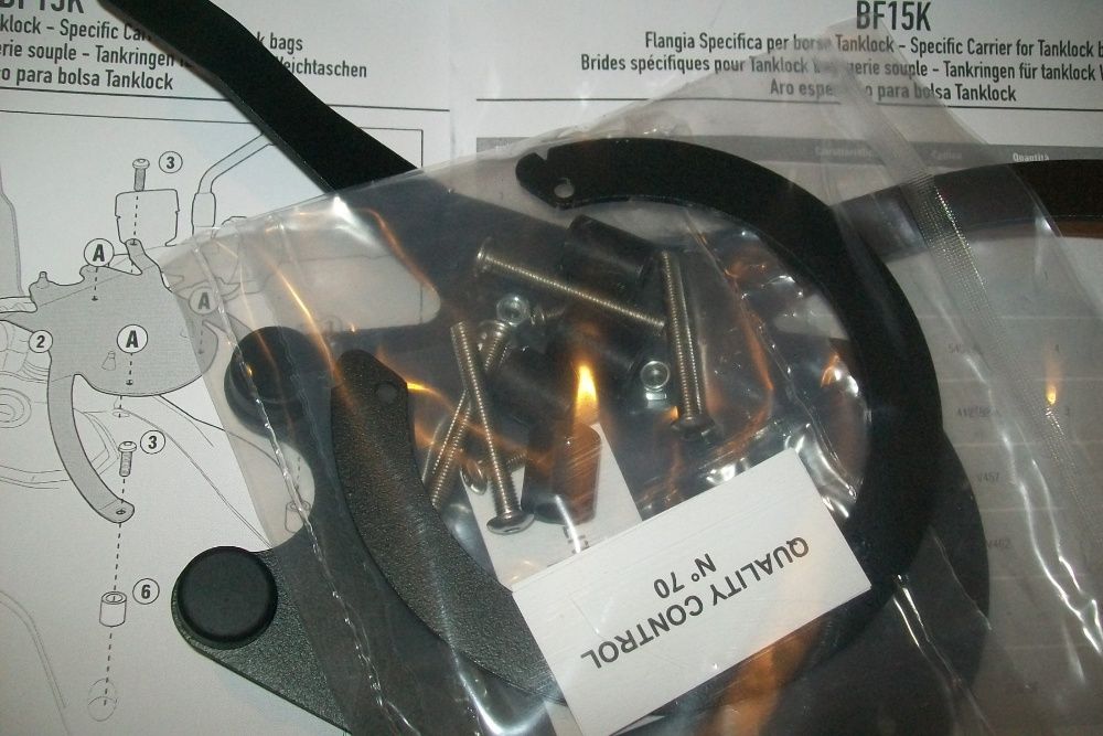 BF15 BMW F650GS/ F700GS/ F800GS ADV mocowanie tanklock toreb