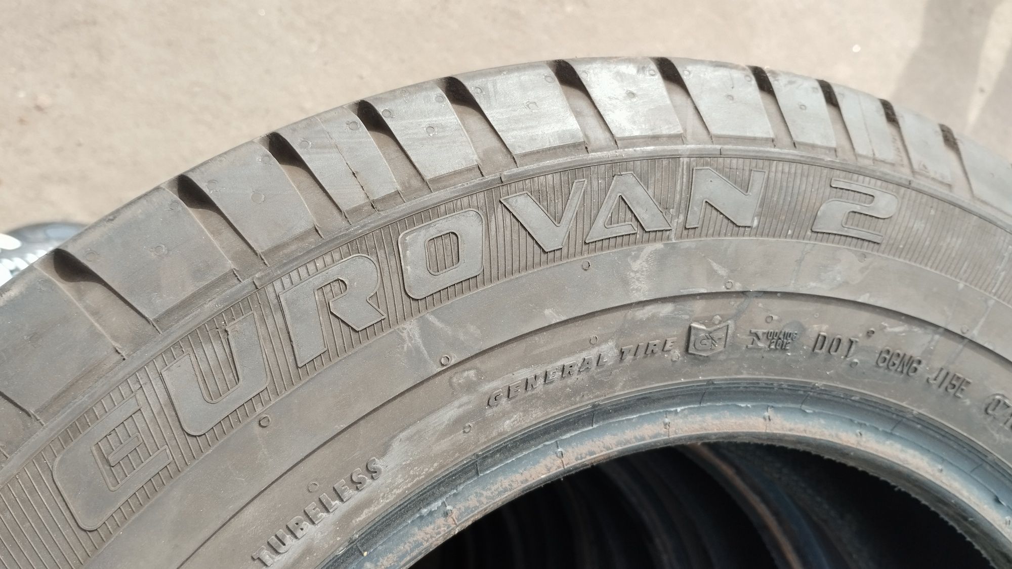 Продам комплект бу літніх шин 195/75R16C