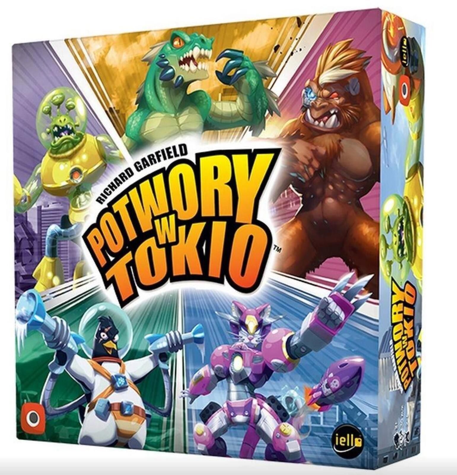 Potwory w Tokio Portal Portal Games pudełko,255x255x69 mm